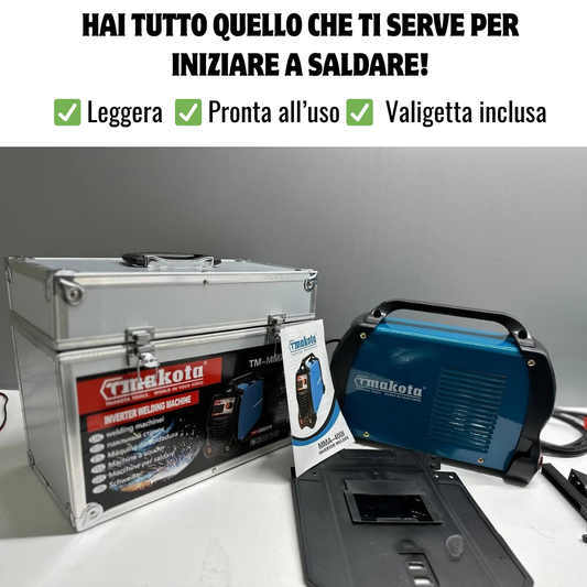 MAKOTA POWERARC 400  – Saldatrice Compatta ad Alta Potenza